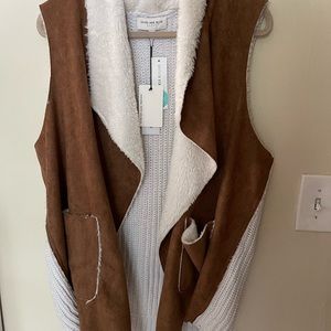 Sweater back vest